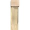 Ekena Millwork Traditional Block Rough Sawn Bracket w/ Offset Brace, Douglas Fir, 8"W x 22"D x 30"H BKT0806X22X30TRA05RDF - alternate 4